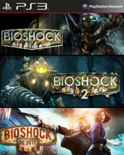 Ps3 - Combo Bioshock 1 2 e Infinite