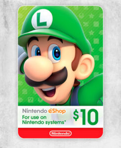 Gift Card - Nintendo Eshop 10 USD